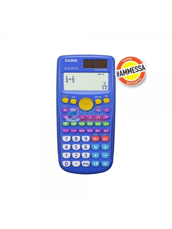 CASIO SCIENTIFICA FX-55PLUS W-EH