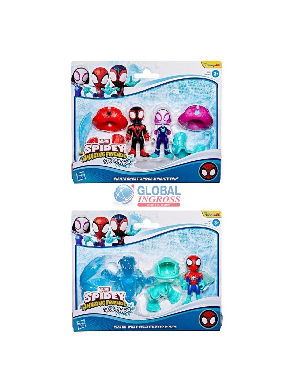 SPIDERMAN WATER WEB DOPPIO PACK ass.