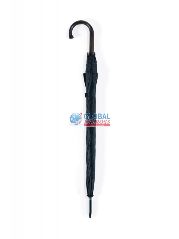 OMBRELLO LUNGO GOLF AUTO NERO