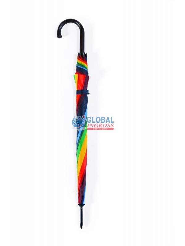 OMBRELLO LUNGO GOLF AUTO ARCOBALENO