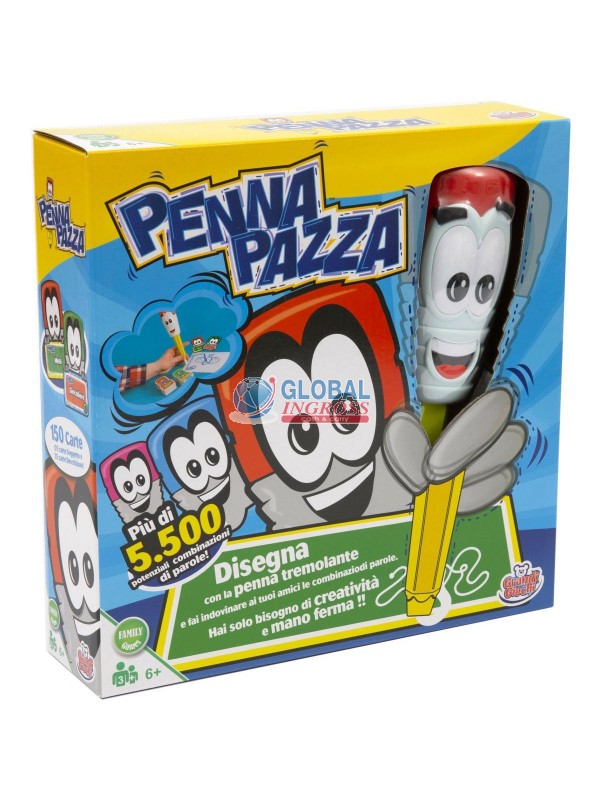 PEN SILLY PENNA PAZZA