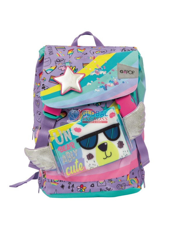 ZAINO GO POP ESTENSIBILE LOVE -