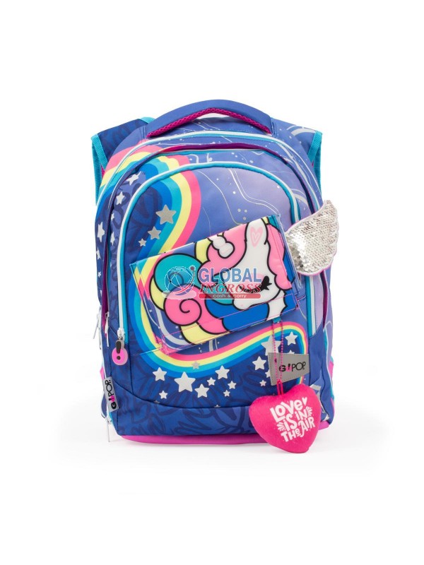 ZAINO GO POP ROUND UNICORN