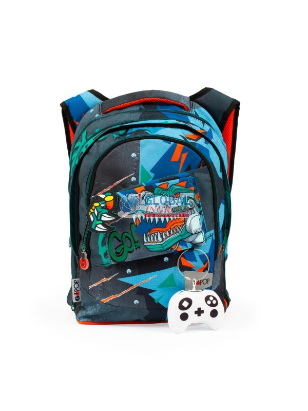 ZAINO GO POP ROUND T-REX