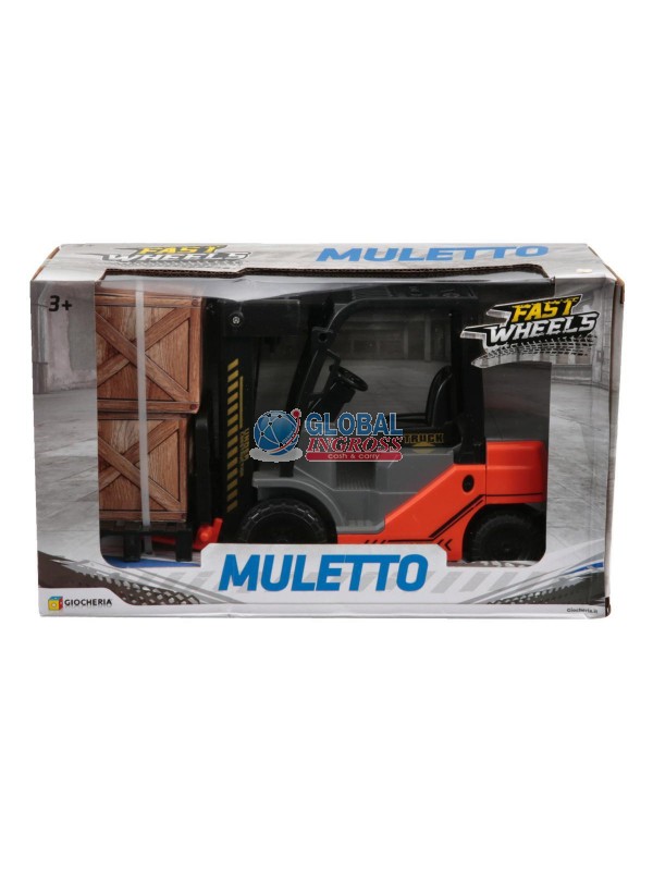MULETTO CON BANCALE E CASSA