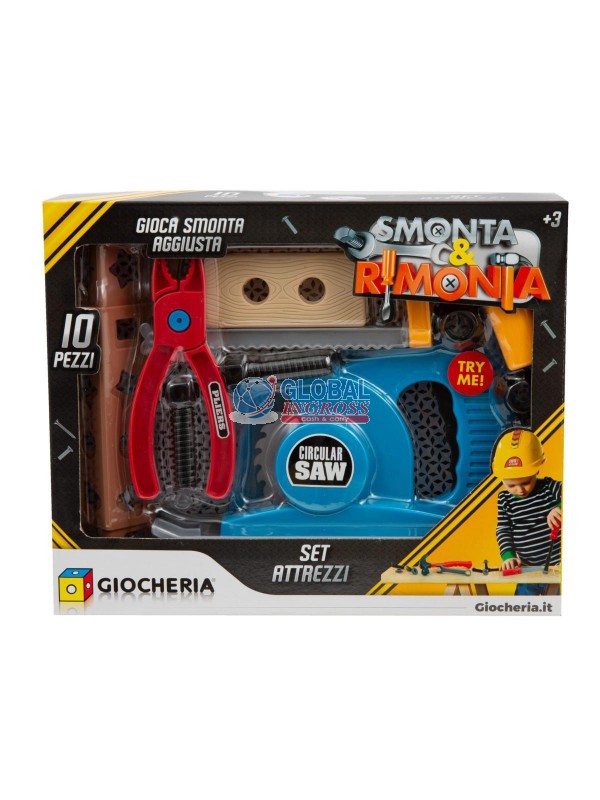 ATTREZZI FAI DA TE 10pz