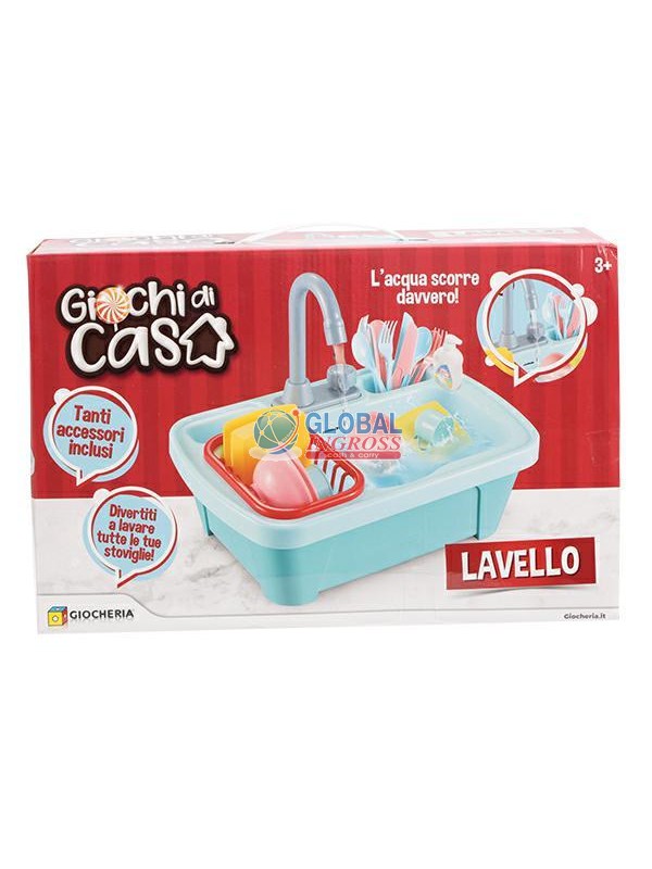 LAVELLO CON ACCESSORI