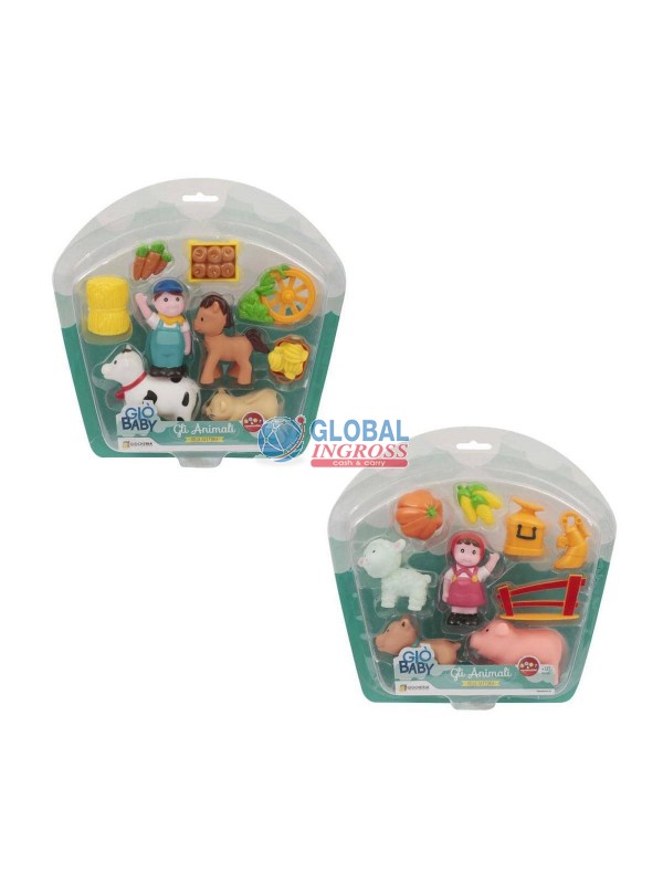 BLISTER FATTORIA ANIMALI SOFT GIO' BABY