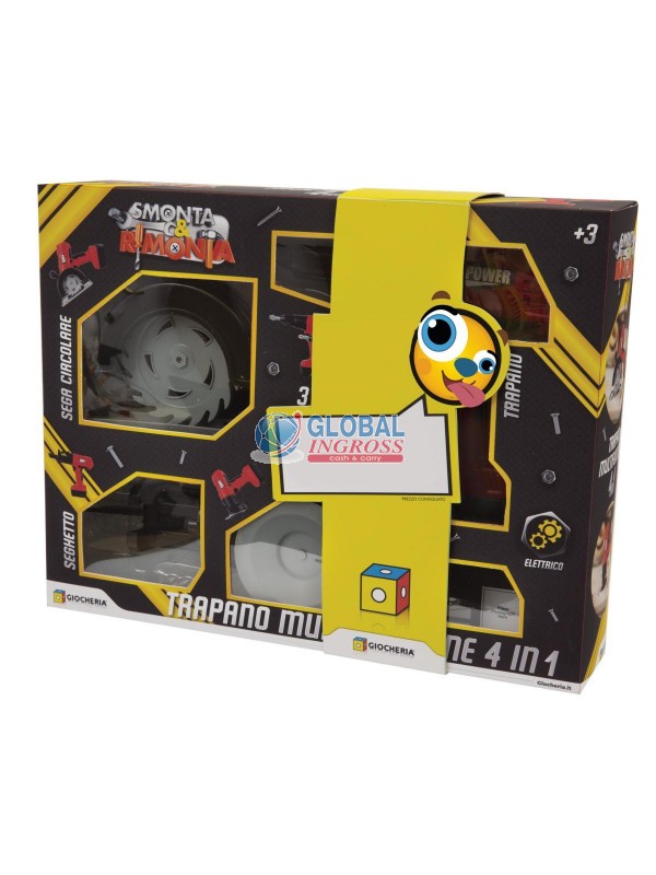 SET 4 ATTREZZI FAI DA TE