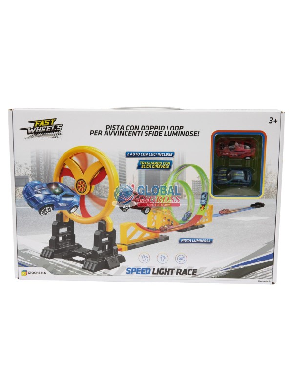PISTA DA CORSA CON LUCI