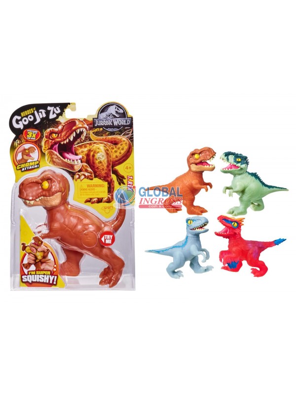 GOO JIT ZU JURASSIC FIGURES