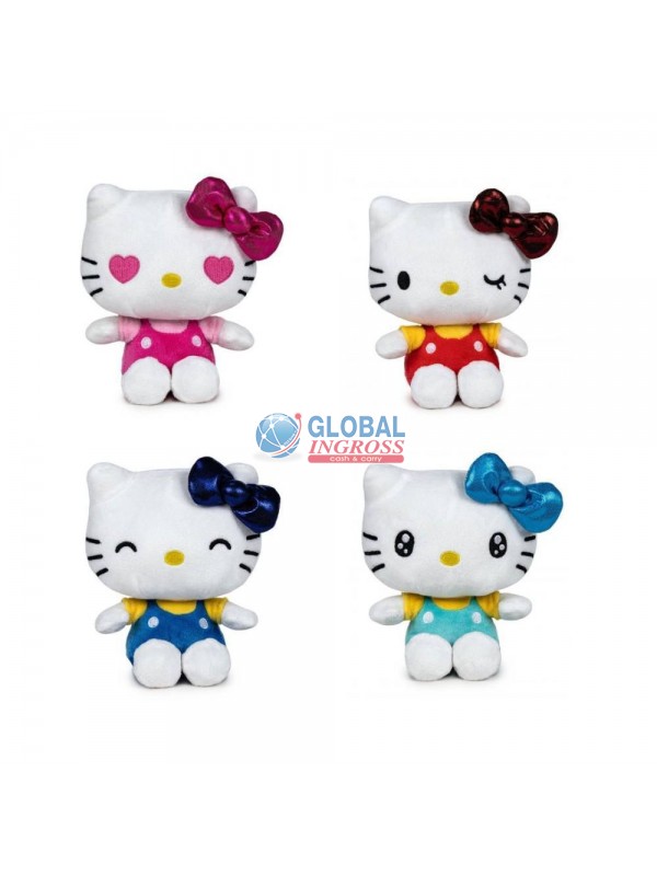 PELUCHE HELLO KITTY 16cm 50th modelli assortiti