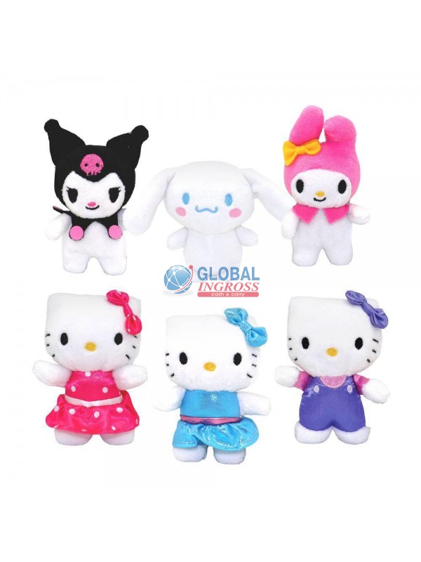 PELUCHE HELLO KITTY 8cmMICROPLUSH ass.
