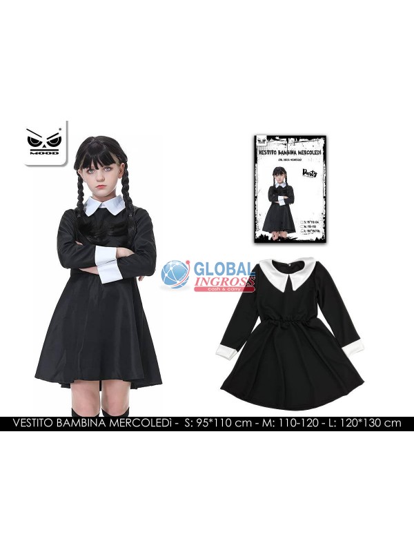 VESTITO MERCOLEDI' BIMBA - misure assortite