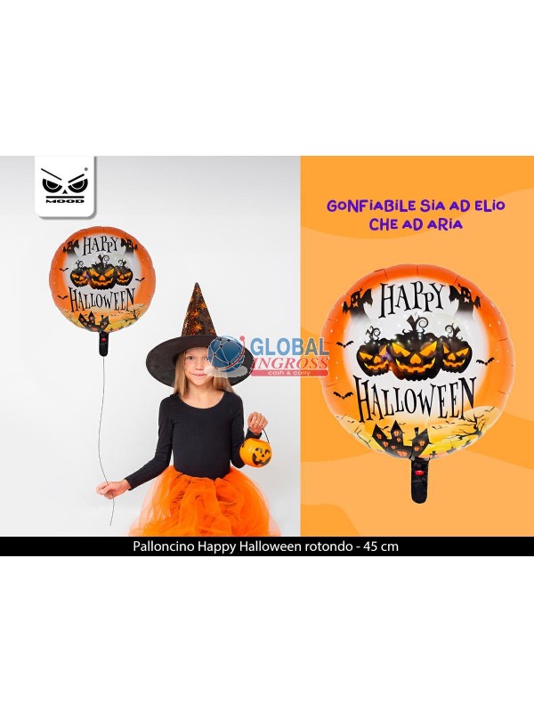 MYLAR HALLOWEEN TONDO