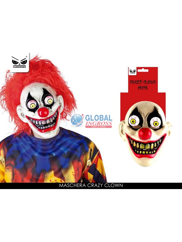 MASCHERA CRAZY CLOWN