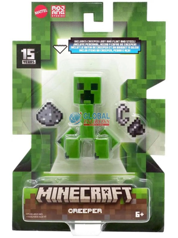 MINECRAFT PERSONAGGIO CREEPER 8cm
