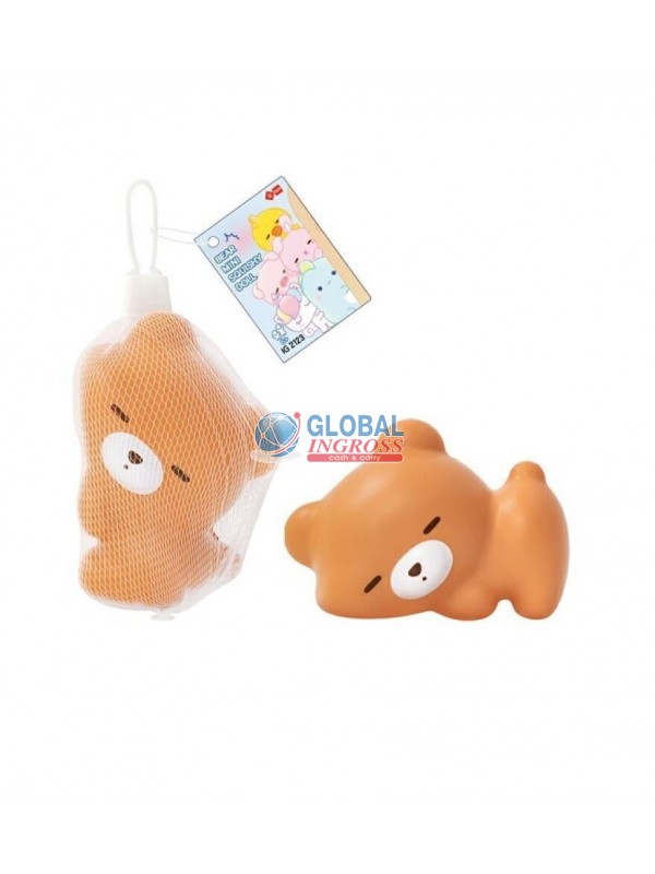SQUISHY BEAR 10cm ANTISTRESS IN RETE
