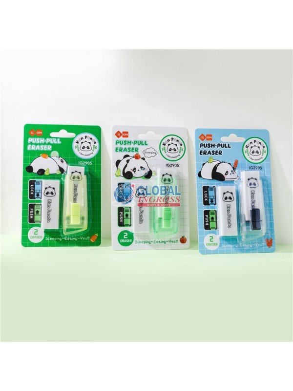 GOMMA PUSH-PULL PANDA C/RICARICA