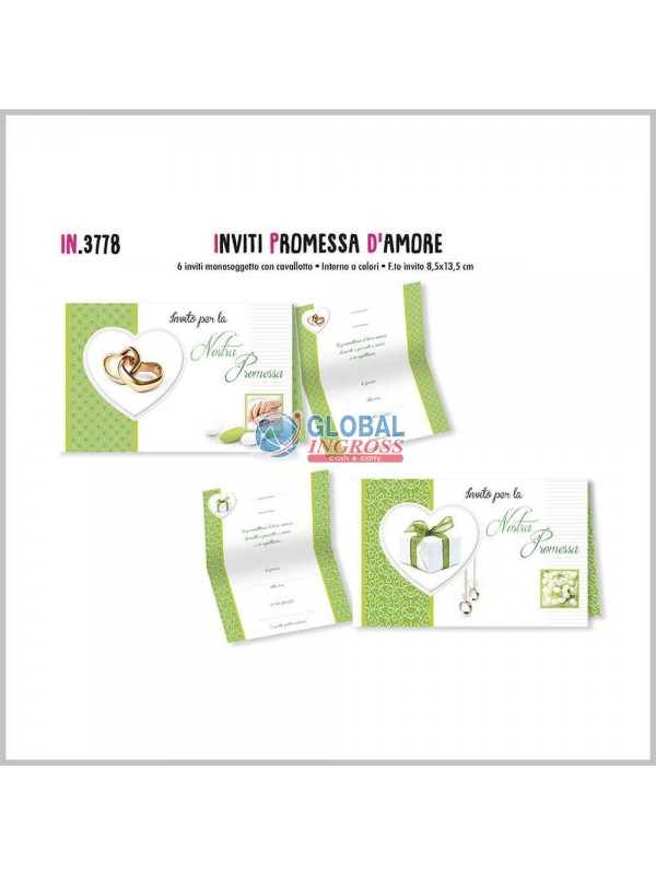 INVITI PROMESSA 6pz