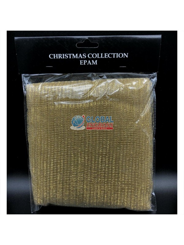 TESSUTO RETE ALBERO ORO