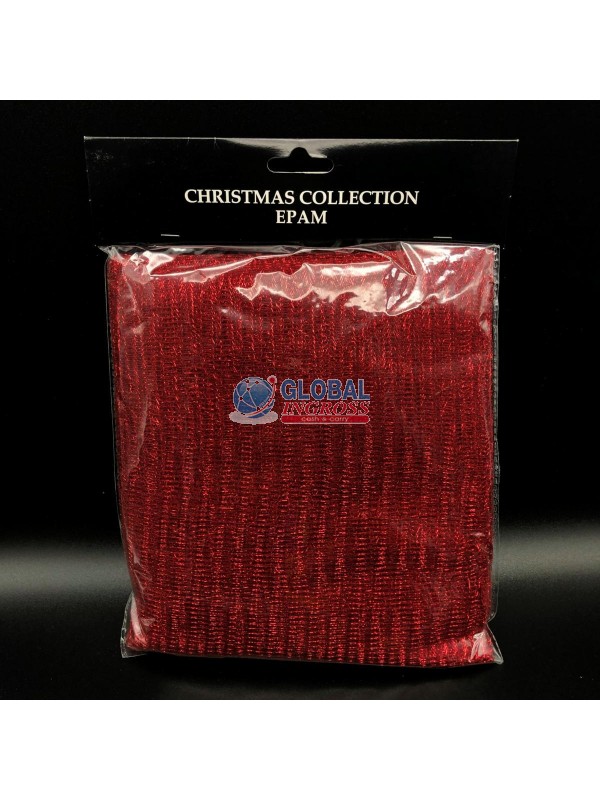 TESSUTO RETE ALBERO ROSSO