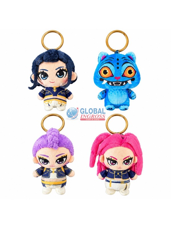 K-POP DEMON HUNTERS PELUCHE CLIP ON 10cm ASS.