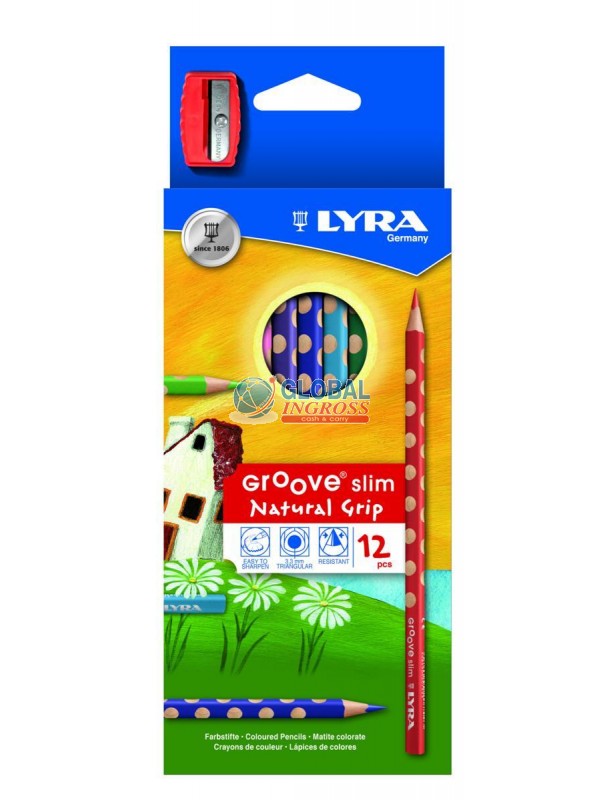 PASTELLI LYRA GROOVE SLIM DA 12