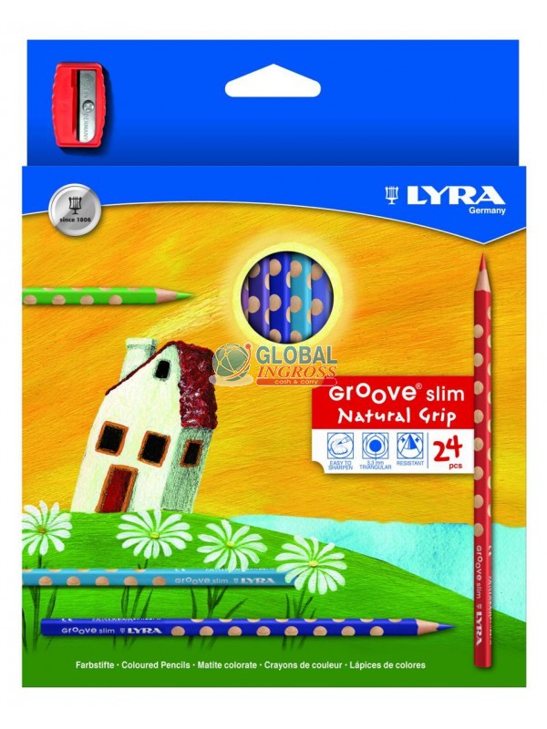 PASTELLI LYRA GROOVE SLIM DA 24