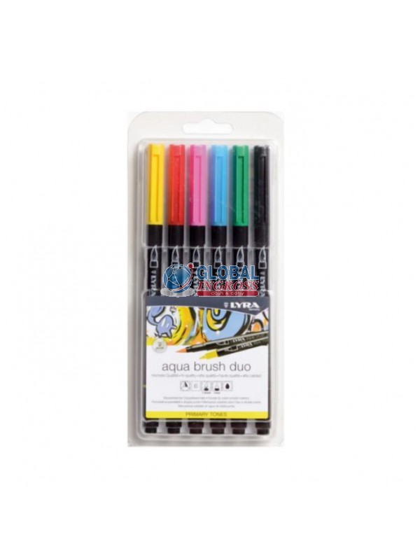 LYRA AQUA BRUSH COLORI PRIMARY 6pz