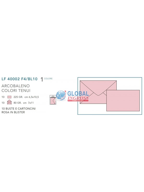 OPALINA 10pz ROSA f.to 4 - BLISTER -