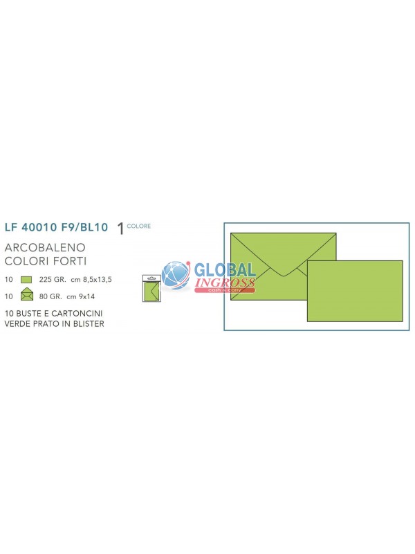 OPALINA 10pz VERDE MELAf.to 9 - BLISTER -