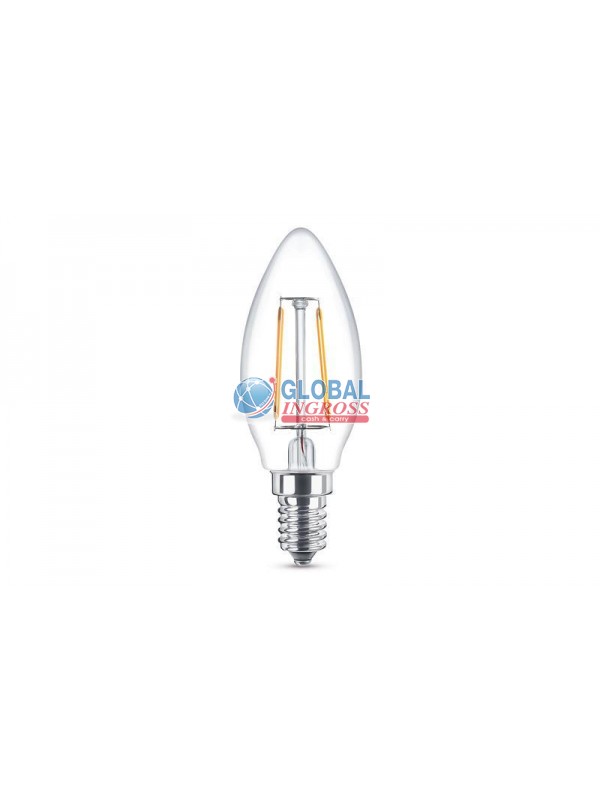 LAMPADINA LED FILAMENTONATURALE OLIVA E14 4W