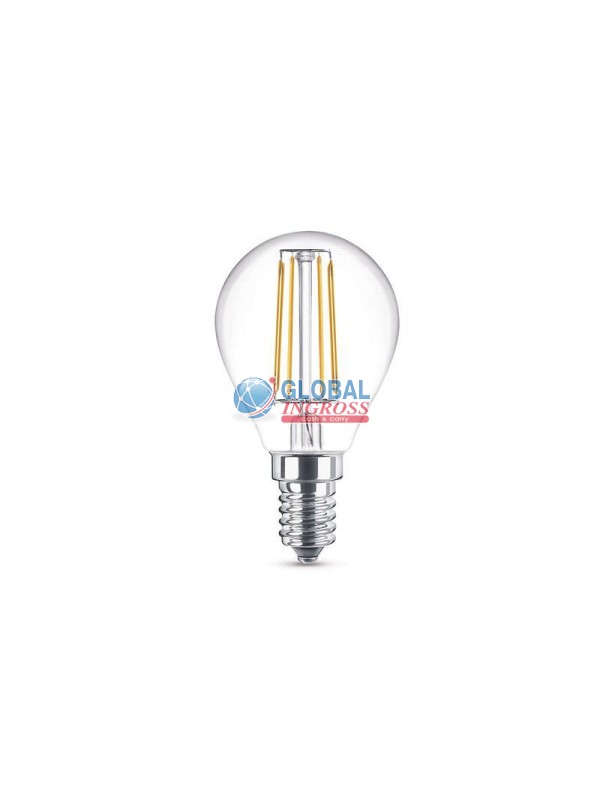LAMPADINA LED FILAMENTOCALDO SFERA E14 4W