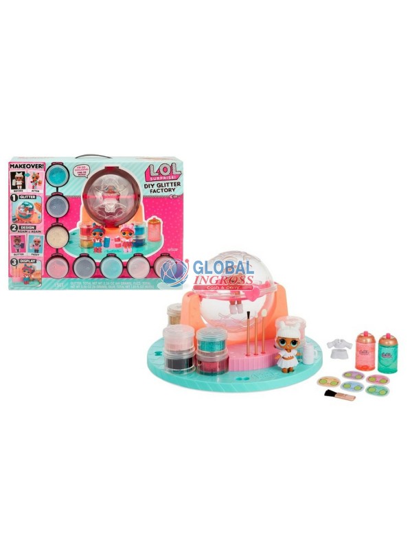 LOL SURPRISE DIY GLITTER FACTORY