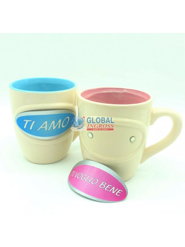 TAZZA C/ETICHETTA CALAMITA