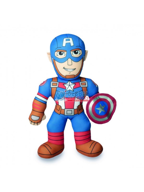PELUCHE MARVEL CAPTAIN AMERICA 38cm