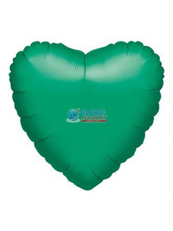 MYLAR CUORE 23cm VERDE 9'