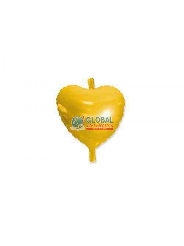 MYLAR CUORE 23cm ORO 9'