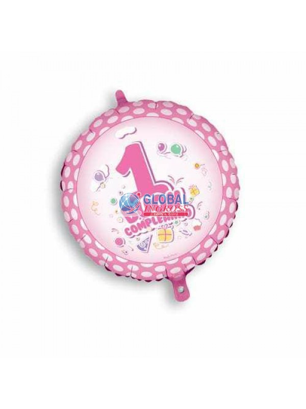 MYLAR 45cm 1 ANNO ROSA