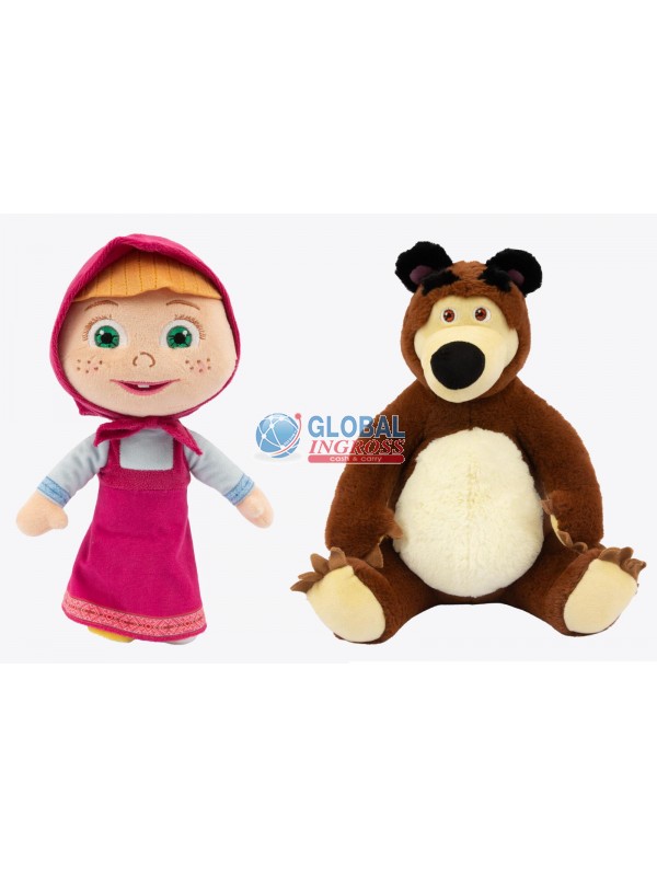 PELUCHE MASHA E ORSO 20cm