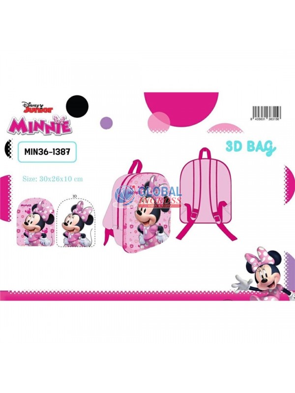 ZAINO MINNIE ASILO 3D