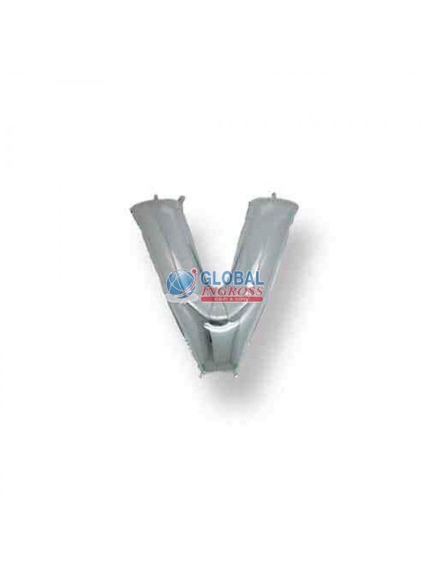 LETTERA SMALL ARGENTO V17cm