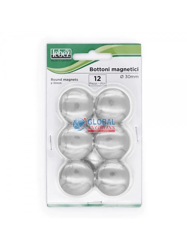 MAGNETI 30mm BIANCO 12pz