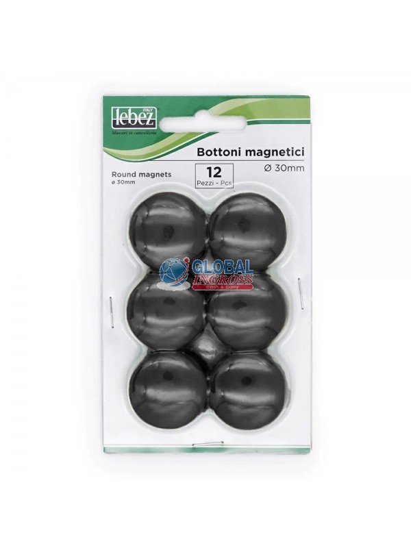 MAGNETI 30mm NERO 12pz