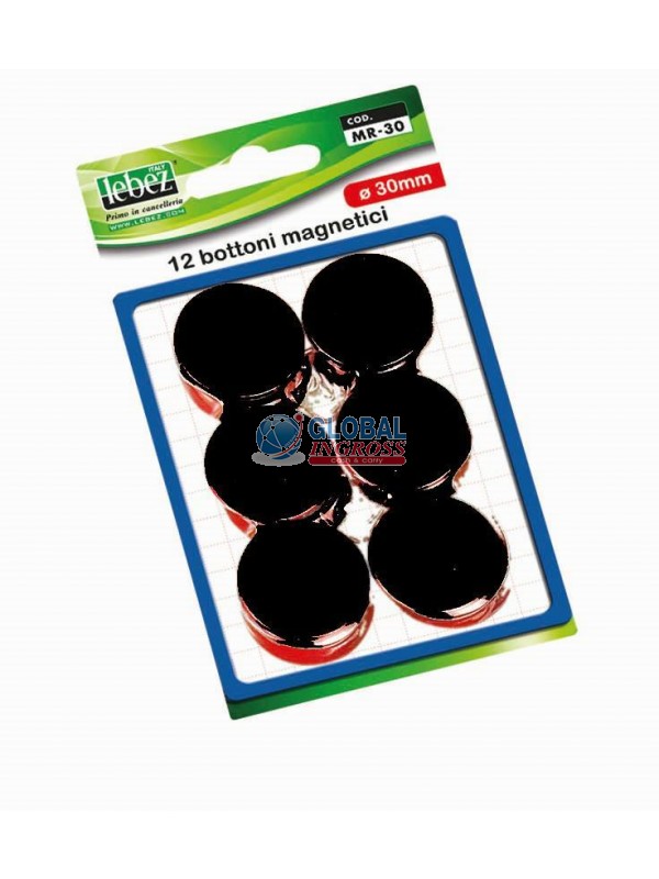 MAGNETI 30mm NERO 12pz