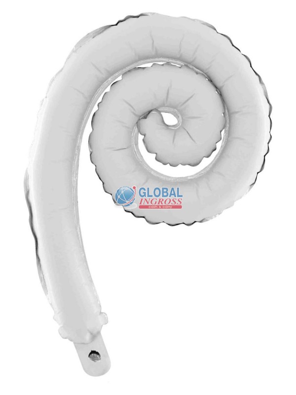 MYLAR SPIRALINA BIANCA 26x36