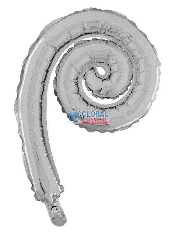MYLAR SPIRALINA ARGENTO26x36