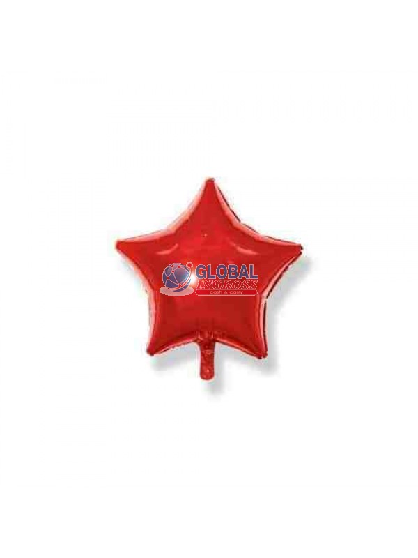 MYLAR STELLA 25cm ROSSO9"