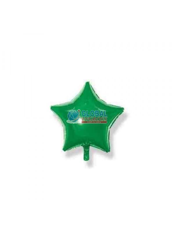 MYLAR STELLA 25cm VERDE9"